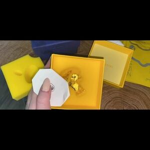 Swarovski Golden Crystal Bear Figurine